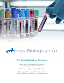 Access Biologicals カタログ